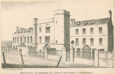 Institution académique baptiste, Stepney, Londres - English School