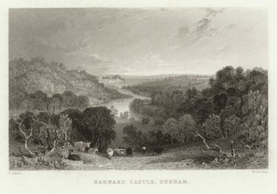 Château de Barnard, Durham - English School