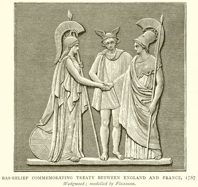 Bas-relief commémorant le traité entre l