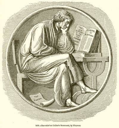 Bas-relief sur le monument de Collins, par Flaxman - English School