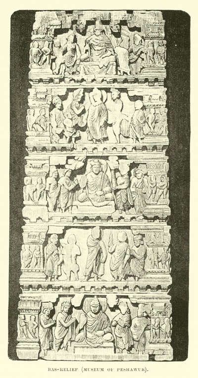 Bas-relief, Musée de Peshawur - English School