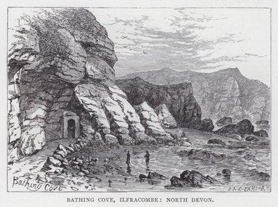 Crique de Baignade, Ilfracombe, North Devon - English School