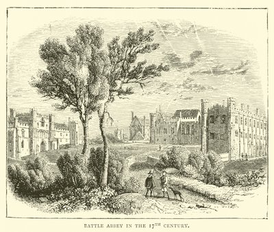 Abbaye de Battle au XVIIe siècle - English School