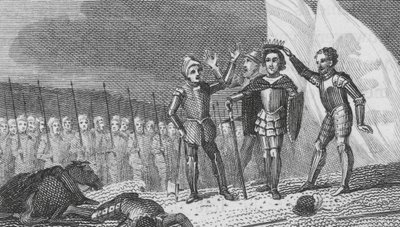 Bataille de Bosworth Field - English School