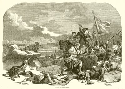 Bataille de Culloden - English School