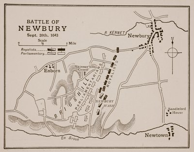 Bataille de Newbury, 20 septembre 1643 - English School