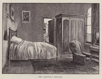 Chambre de Henry Edward Manning, cardinal catholique anglais et archevêque de Westminster - English School