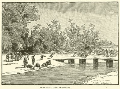 Décapitation des prisonniers - English School