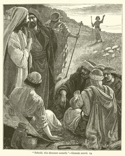"Voici, ce rêveur arrive", Genèse, xxxvii - English School