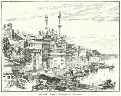Bénarès (gravure) - English School