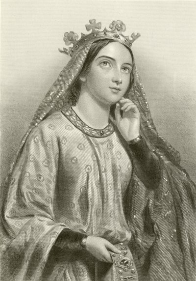 Bérengère, épouse du roi Richard I - English School