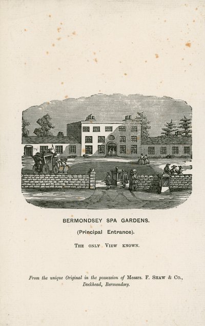 Jardins de Bermondsey Spa - English School