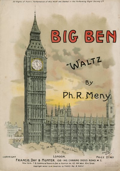 Big Ben Valse par Ph R Meny - English School