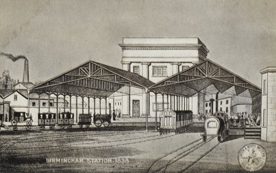 Gare de Birmingham, 1838 - English School