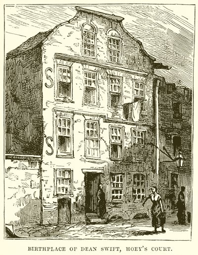 Lieu de naissance de Dean Swift, Hoeys Court - English School
