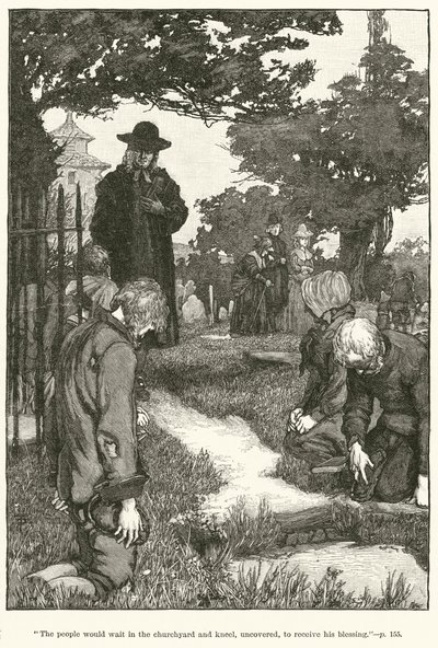 Évêque Wilson de Sodor et Man (gravure) - English School