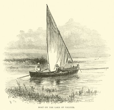 Bateau sur le lac de Galilée - English School