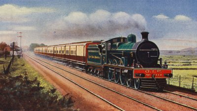 Courrier Bombay-Calcutta sur le Great Indian Peninsula Railway - English School