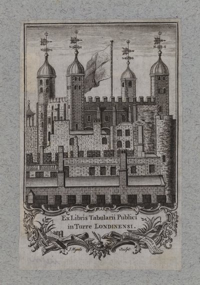 Ex-libris, Tour de Londres - English School