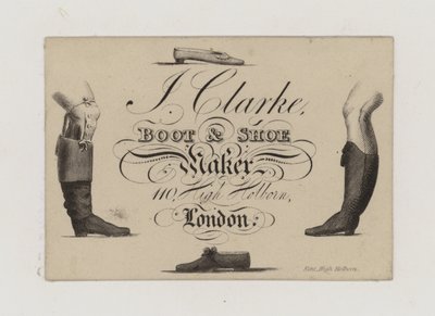 Bottier et cordonnier, J Clarke - English School
