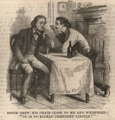 Booth a rapproché sa chaise de moi et a chuchoté : Il s