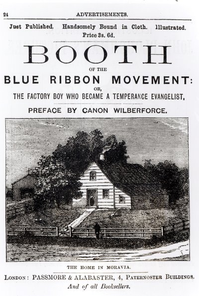 Stand du Mouvement du Ruban Bleu, 1883 - English School