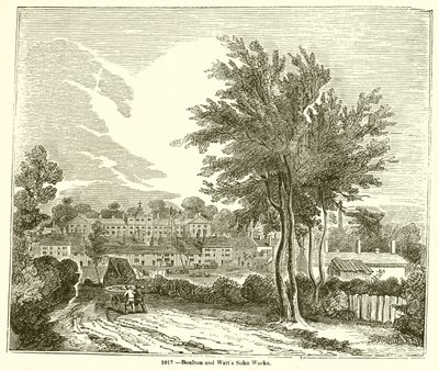 Ateliers de Boulton et Watt à Soho - English School