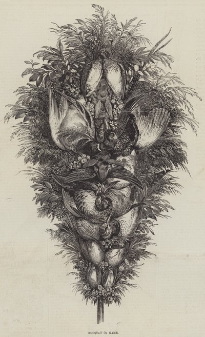 Bouquet de gibier - English School