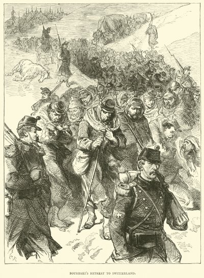 Retraite de Bourbaki en Suisse, janvier 1871 - English School