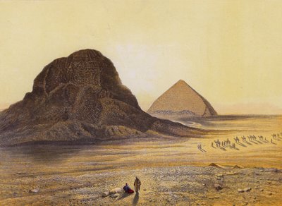 Pyramides de briques de Dashour, Égypte - English School
