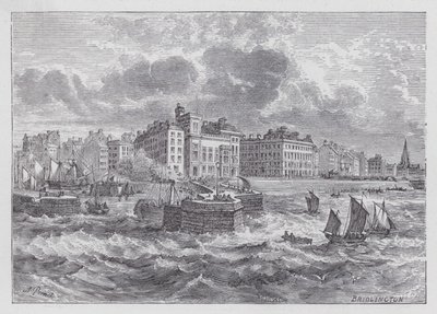 Bridlington (gravure) - English School
