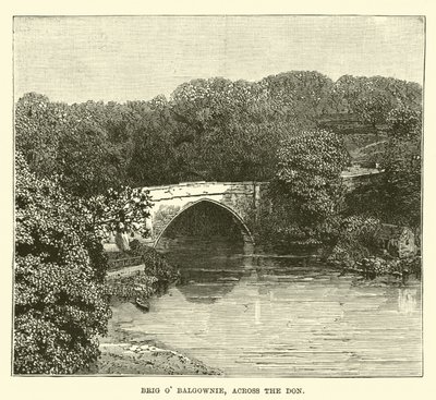 Pont de Balgownie, sur le Don - English School