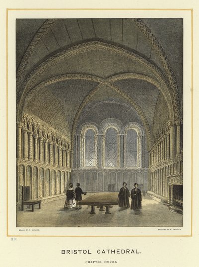 Cathédrale de Bristol, salle capitulaire - English School