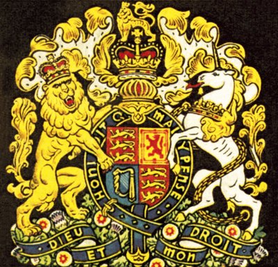 Armoiries britanniques - English School