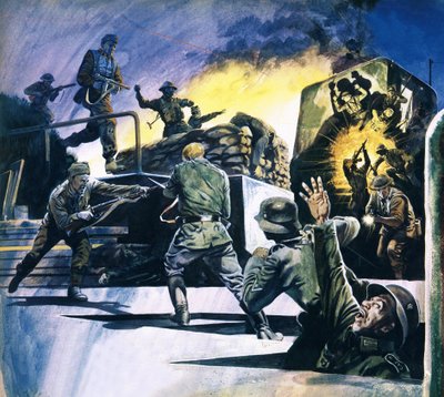 Commandos britanniques en action - English School