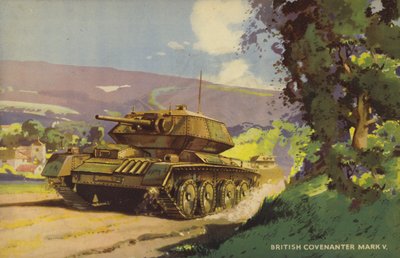 Char britannique Covenanter Mark V, Seconde Guerre mondiale - English School