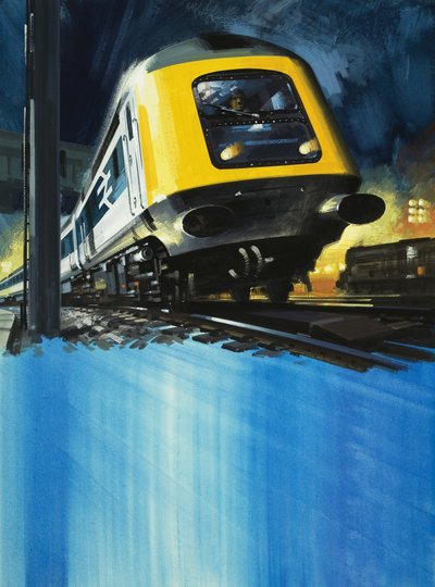 Train à grande vitesse de British Rail - English School