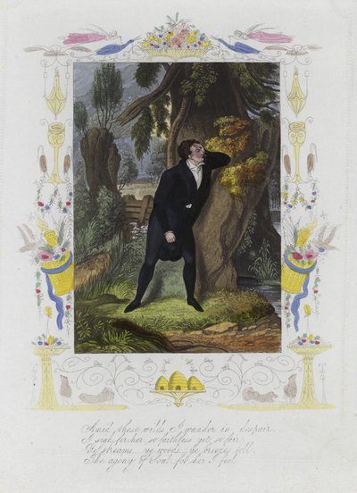 Carte de Saint-Valentin britannique avec une image d
