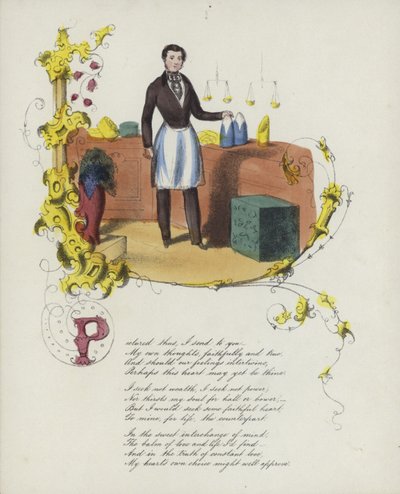 Carte de Saint-Valentin britannique avec une image d