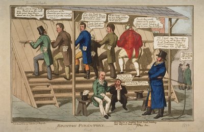 Purgatoire de Brixton, 1822 - English School
