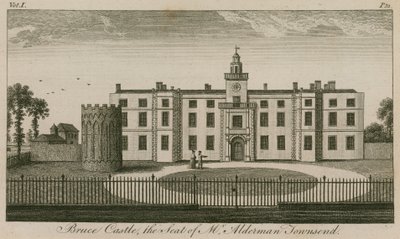 Bruce Castle, Tottenham, Londres, la résidence de M. Alderman Townsend - English School