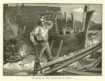 Construction du Messager de la Paix - English School