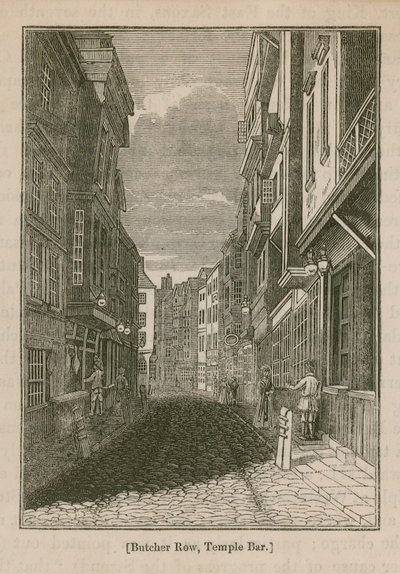 Butcher Row à Temple Bar sur le Strand - English School