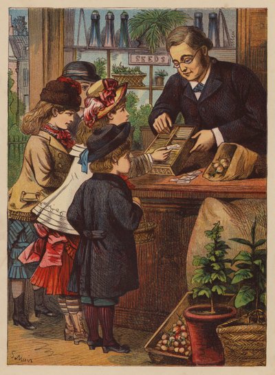 Acheter les semences (lithographie couleur) - English School