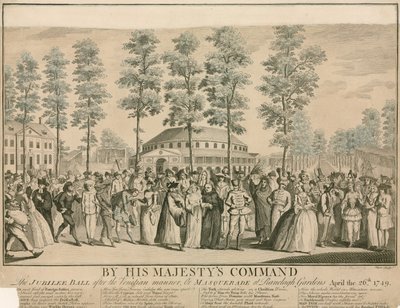 Par ordre de Sa Majesté, Bal du Jubilé à la manière vénitienne - English School