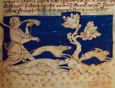 Scène de chasse, du Bestiaire - English School