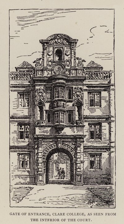 Cambridge : Porte d