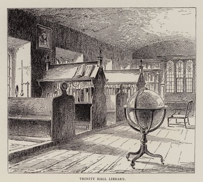 Cambridge : Bibliothèque de Trinity Hall - English School