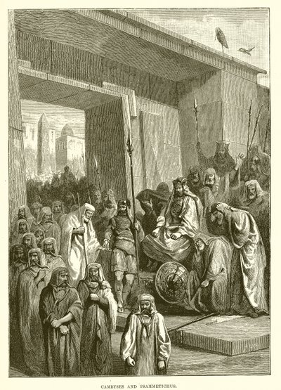 Cambyse et Psammétique - English School