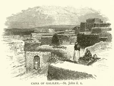 Cana de Galilée, Saint Jean, ii - English School